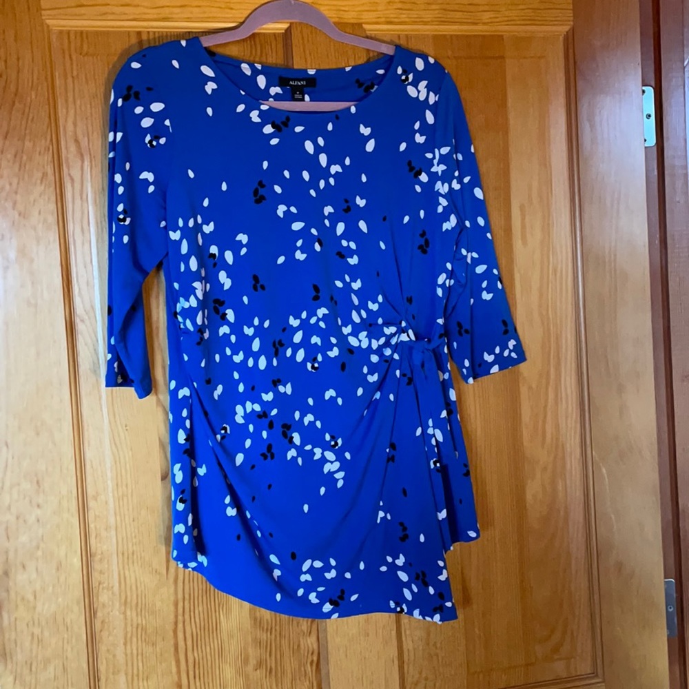 Blue Alfani tunic